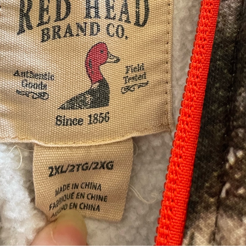 Red Head Performance Jacket Brown And Red Camoufl… - image 6